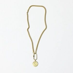 Taurus gold toned necklace long astrology sign bull chain pendant constellation